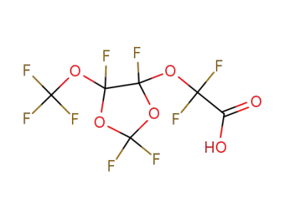 difluoro((2,2,4,5-tetrafluoro-5-(trifluoromethoxy)-1.3-dioxolan-4-yl)oxy)acetic acid