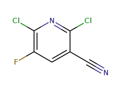 2,6-dichloro-5-fluoro-pyridine-3-carbonitrile